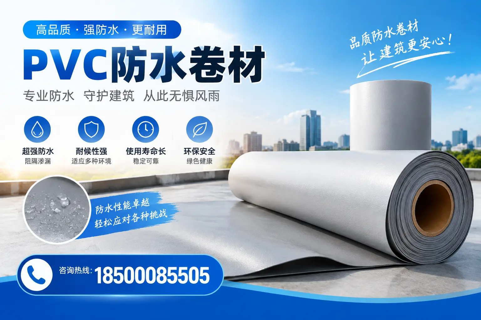 如何选择高质量的PVC防水卷材？克孜勒苏消费者必看指南
